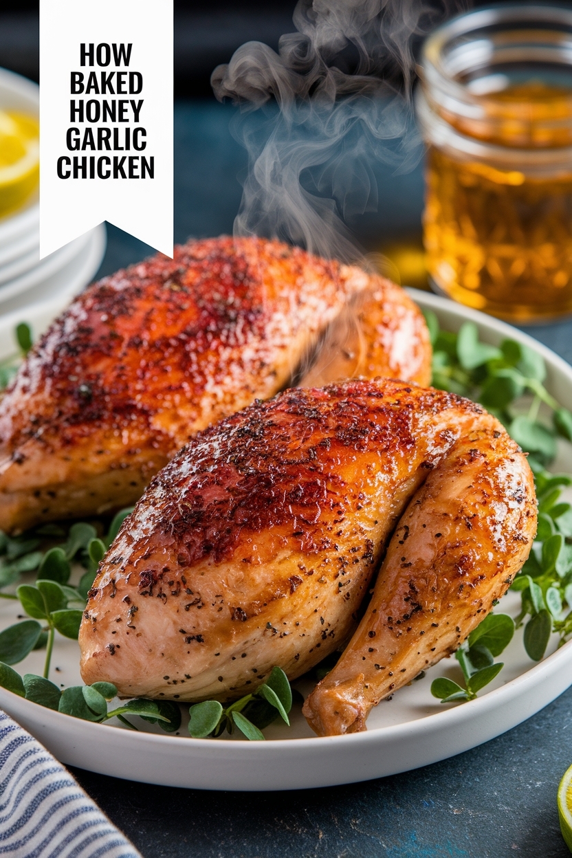 baked honey garlic chicken