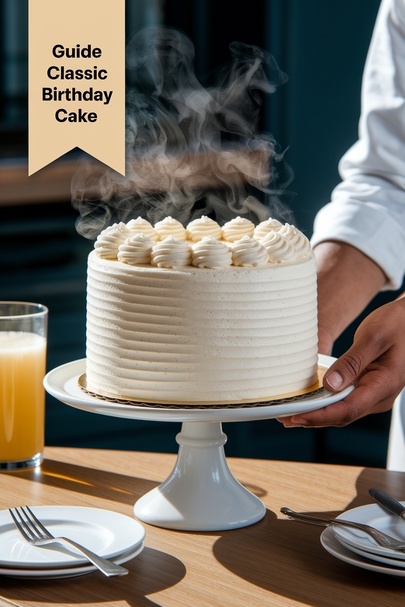 classic birthday cake