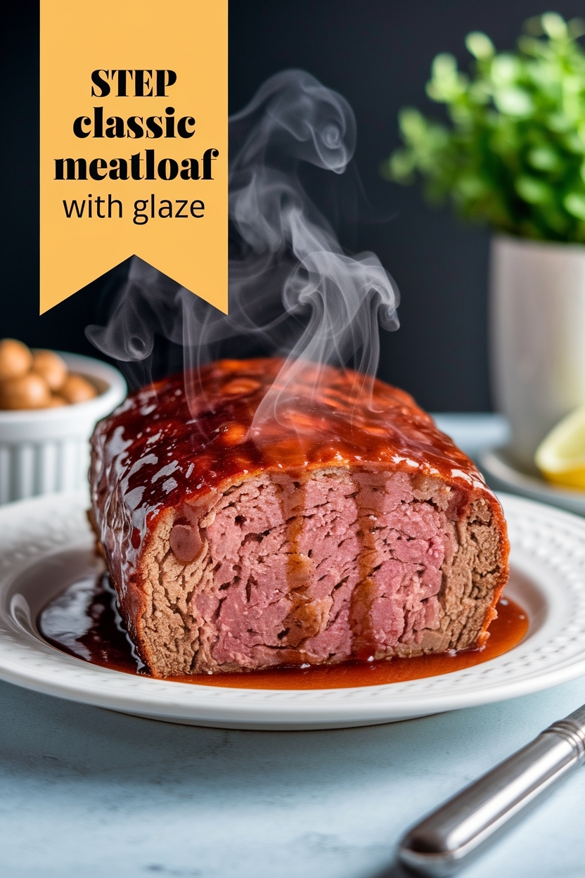 classic meatloaf with glaze
