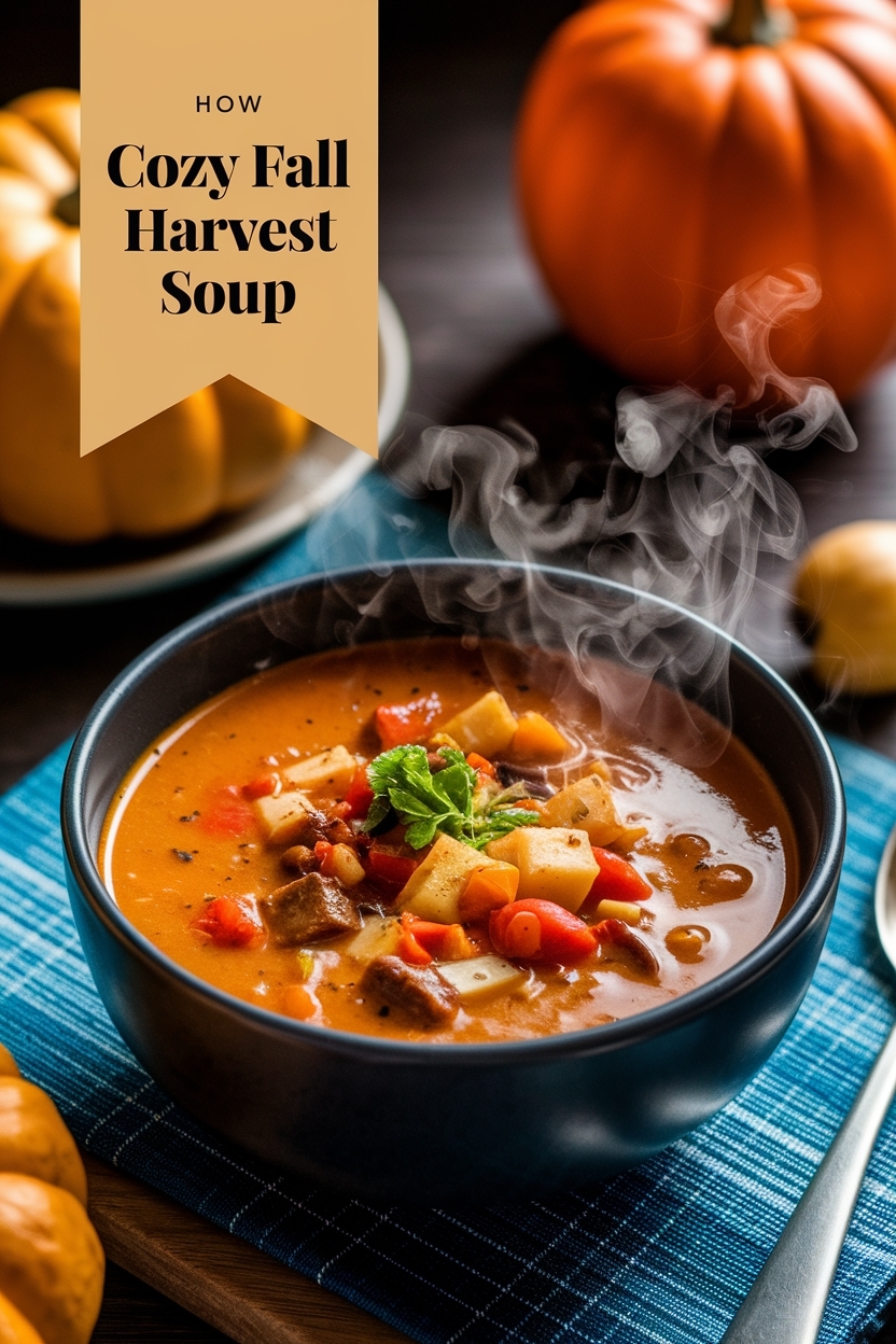 cozy fall harvest soup