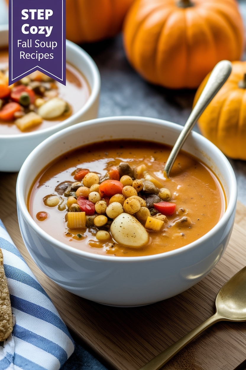 cozy fall soup recipes
