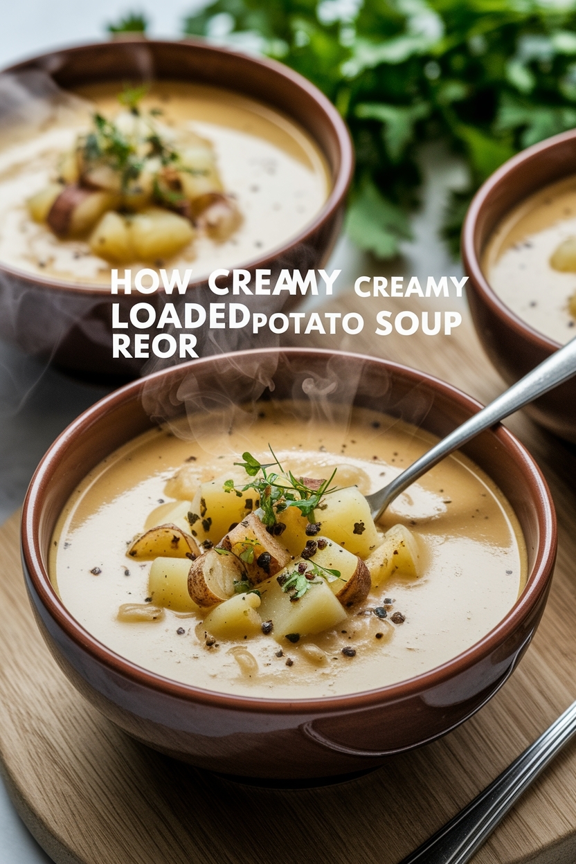 creamy loaded potato soup