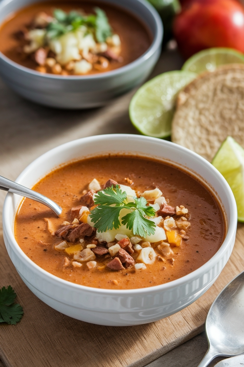creamy taco soup