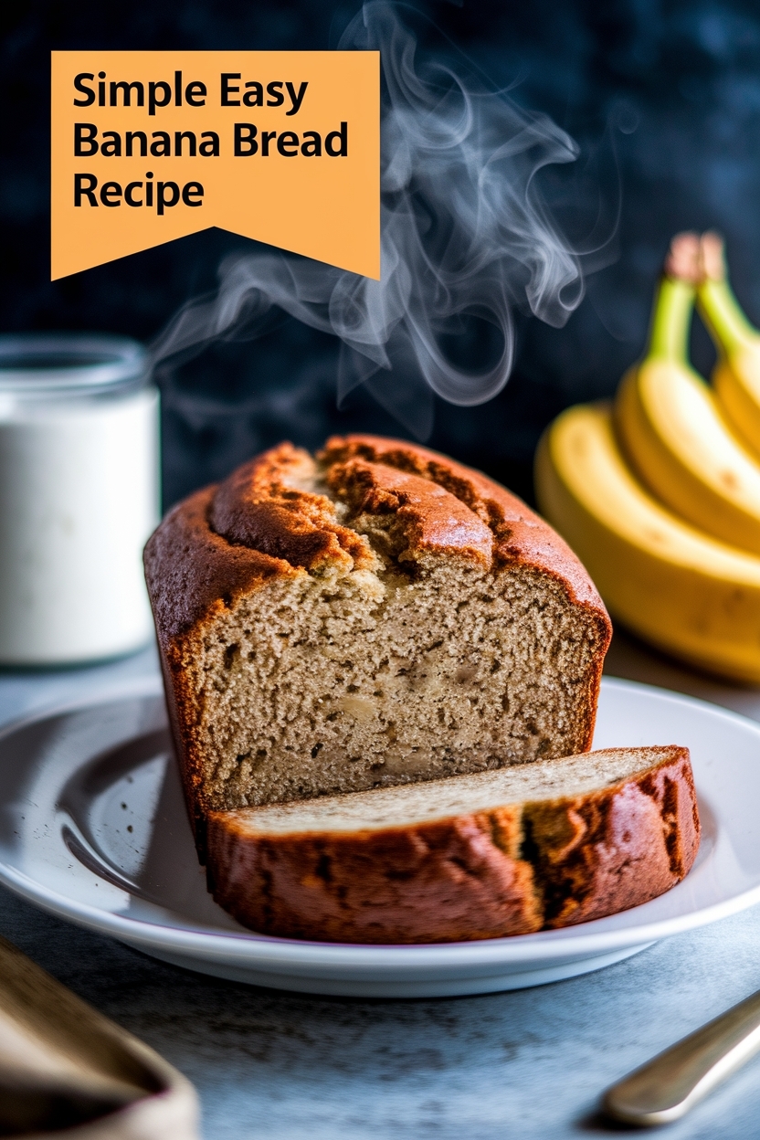 easy banana bread recipe