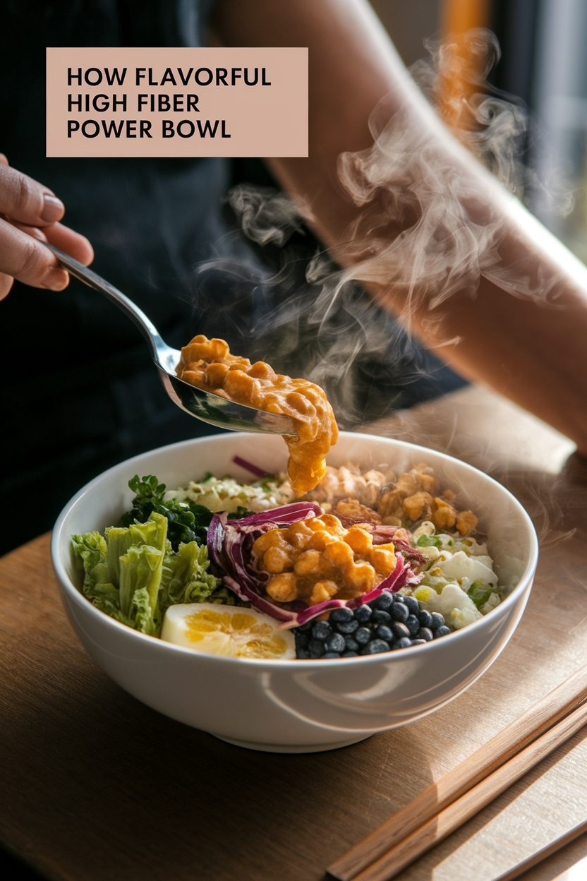 Flavorful High Fiber Power Bowl