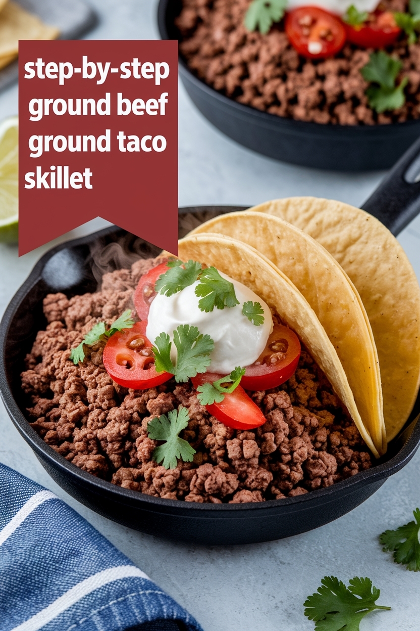 ground beef taco skillet