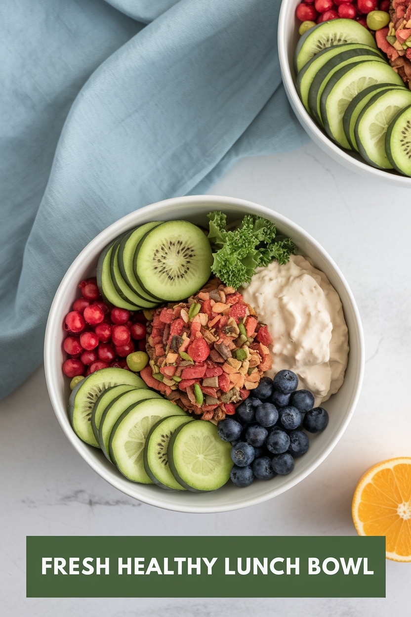 healthy lunch bowl