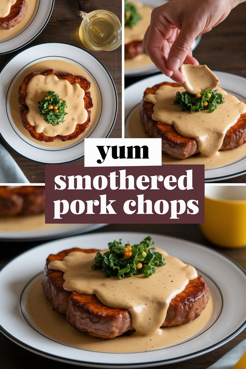 smothered pork chops