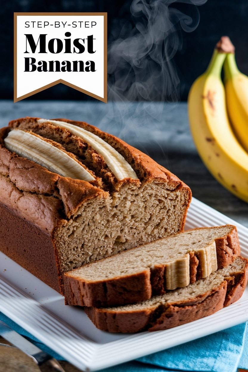 moist banana bread - Extra Photo