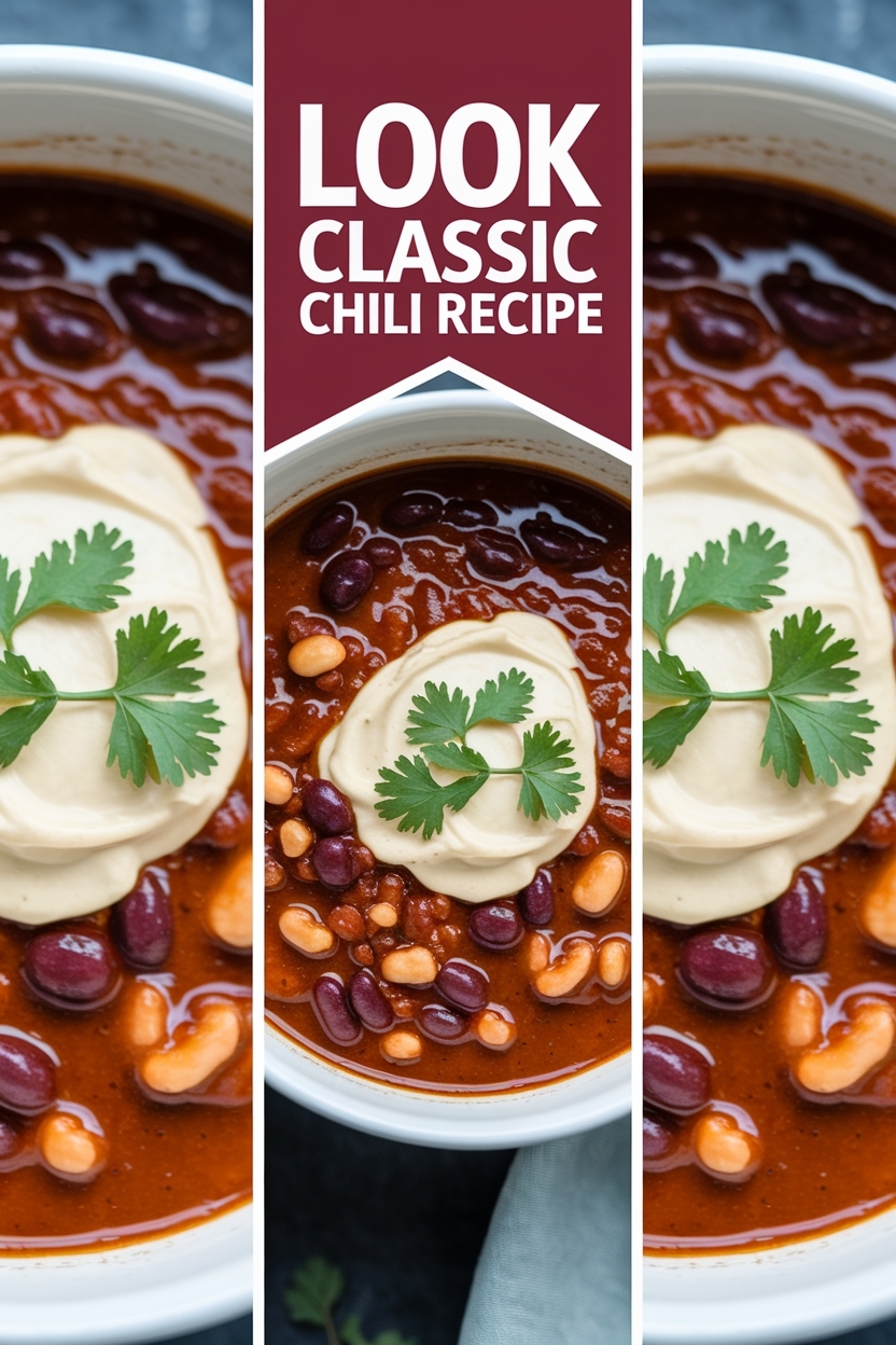 classic chili recipe