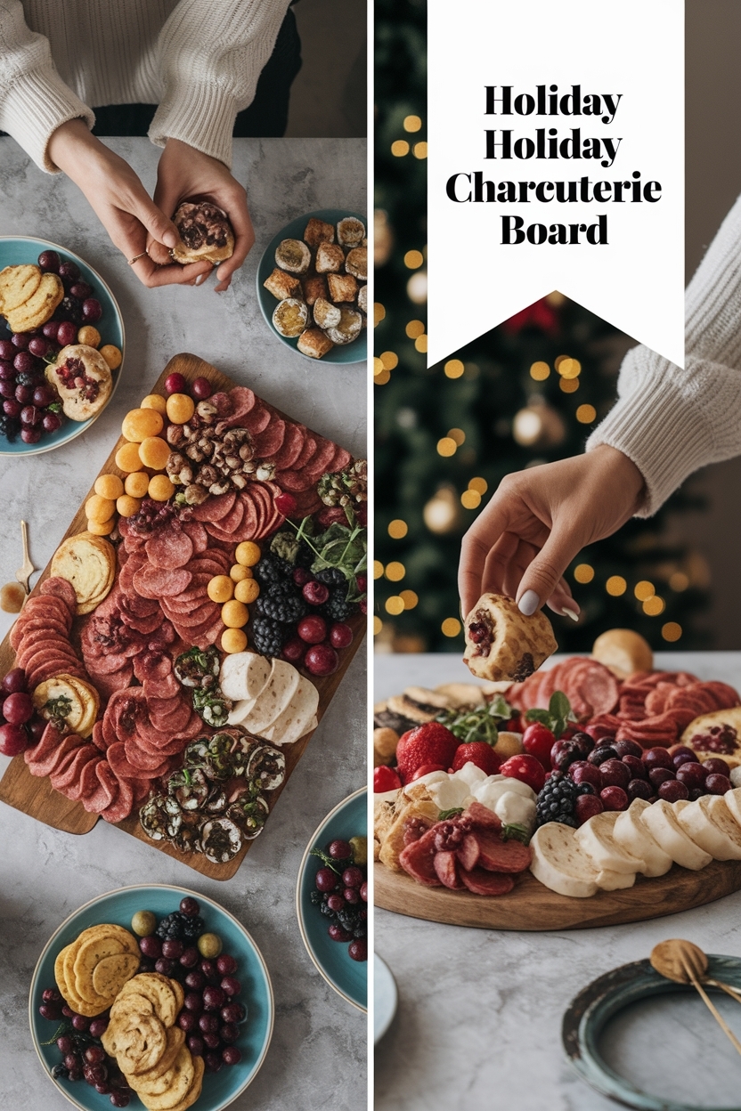 holiday charcuterie board