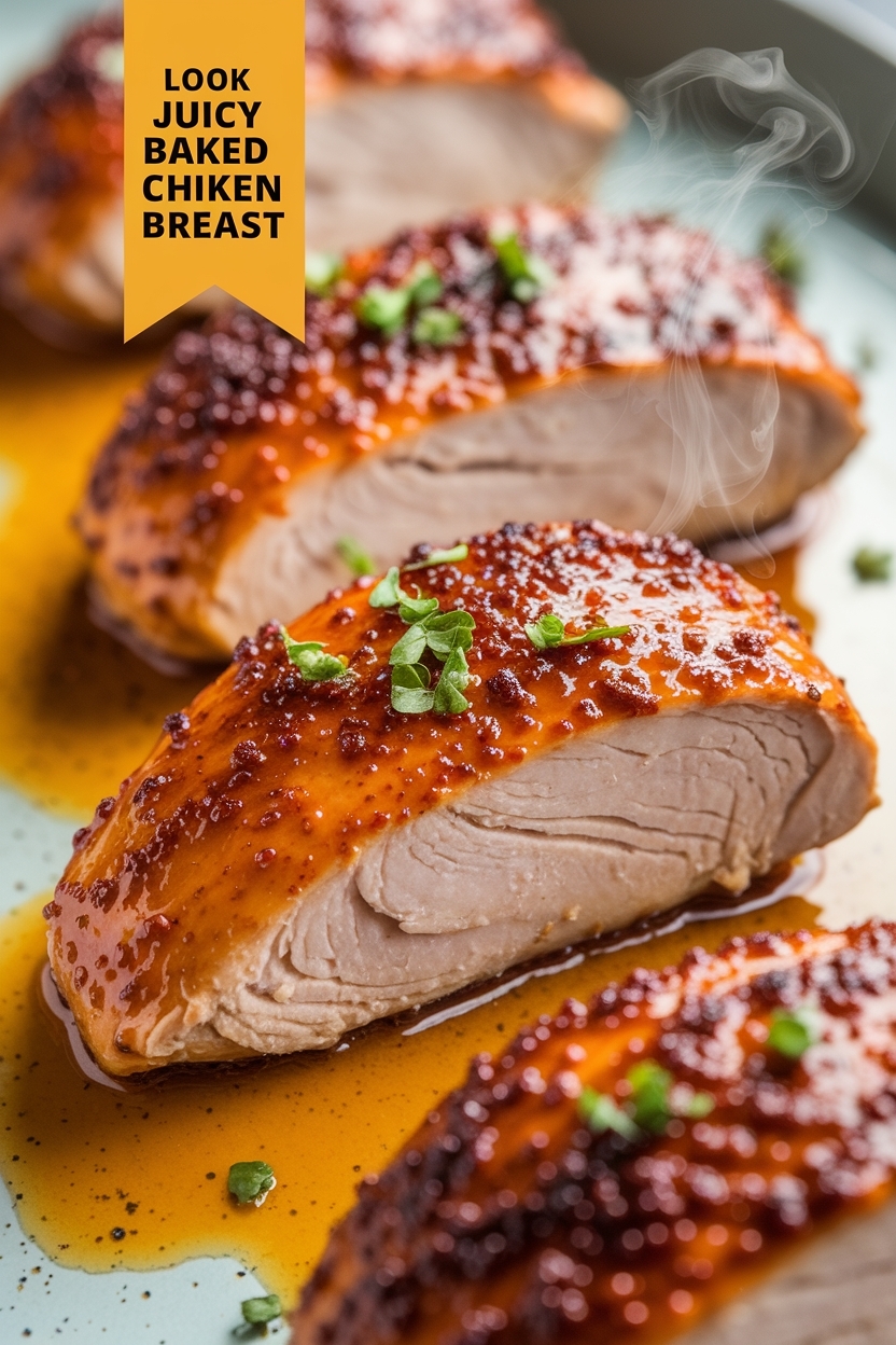 juicy baked chicken breast