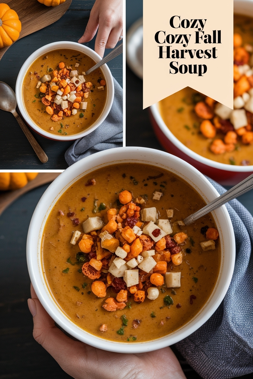 cozy fall harvest soup
