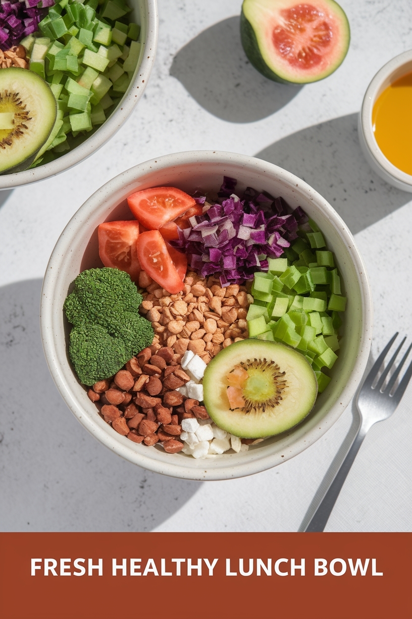 healthy lunch bowl