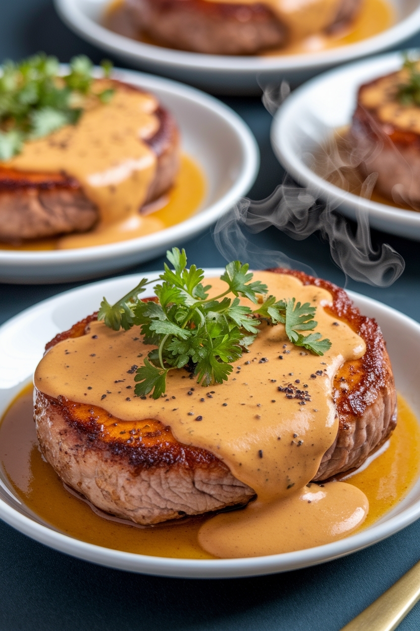 smothered pork chops