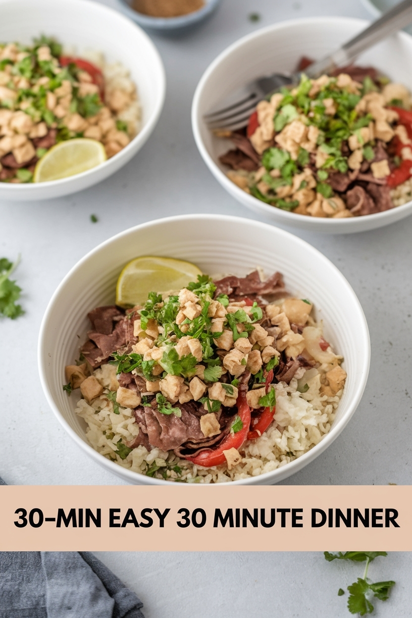 easy 30 minute dinner - Extra Photo