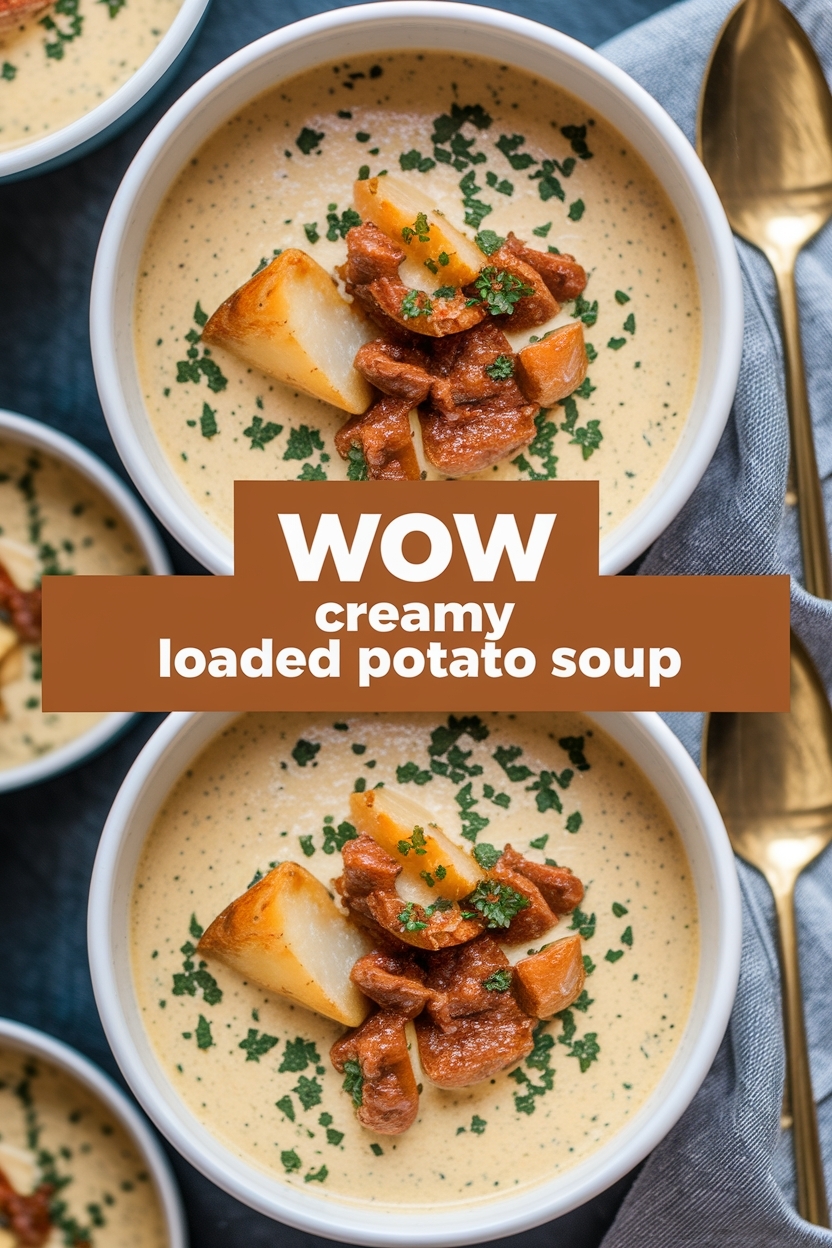 creamy loaded potato soup