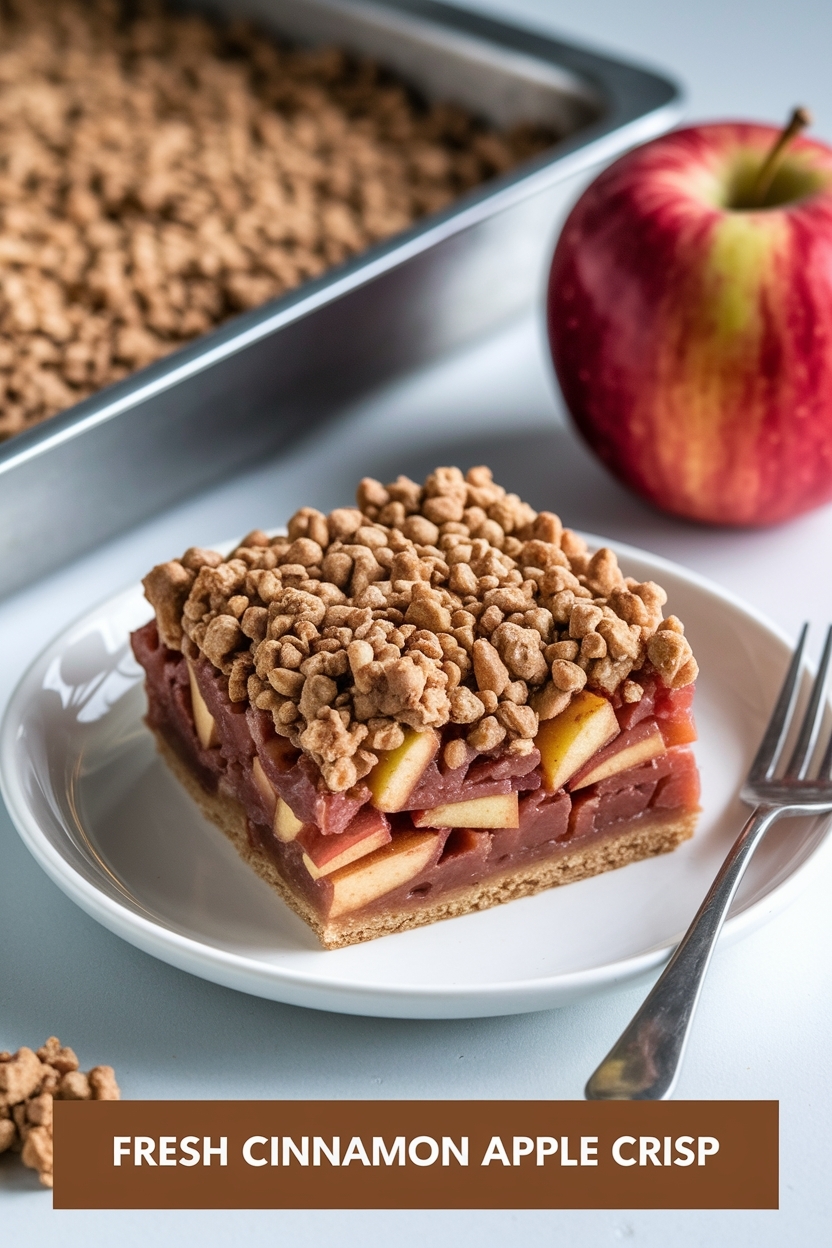 cinnamon apple crisp - Extra Photo