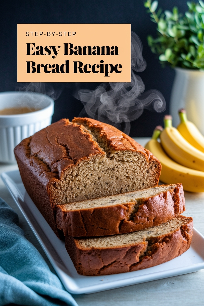 easy banana bread recipe