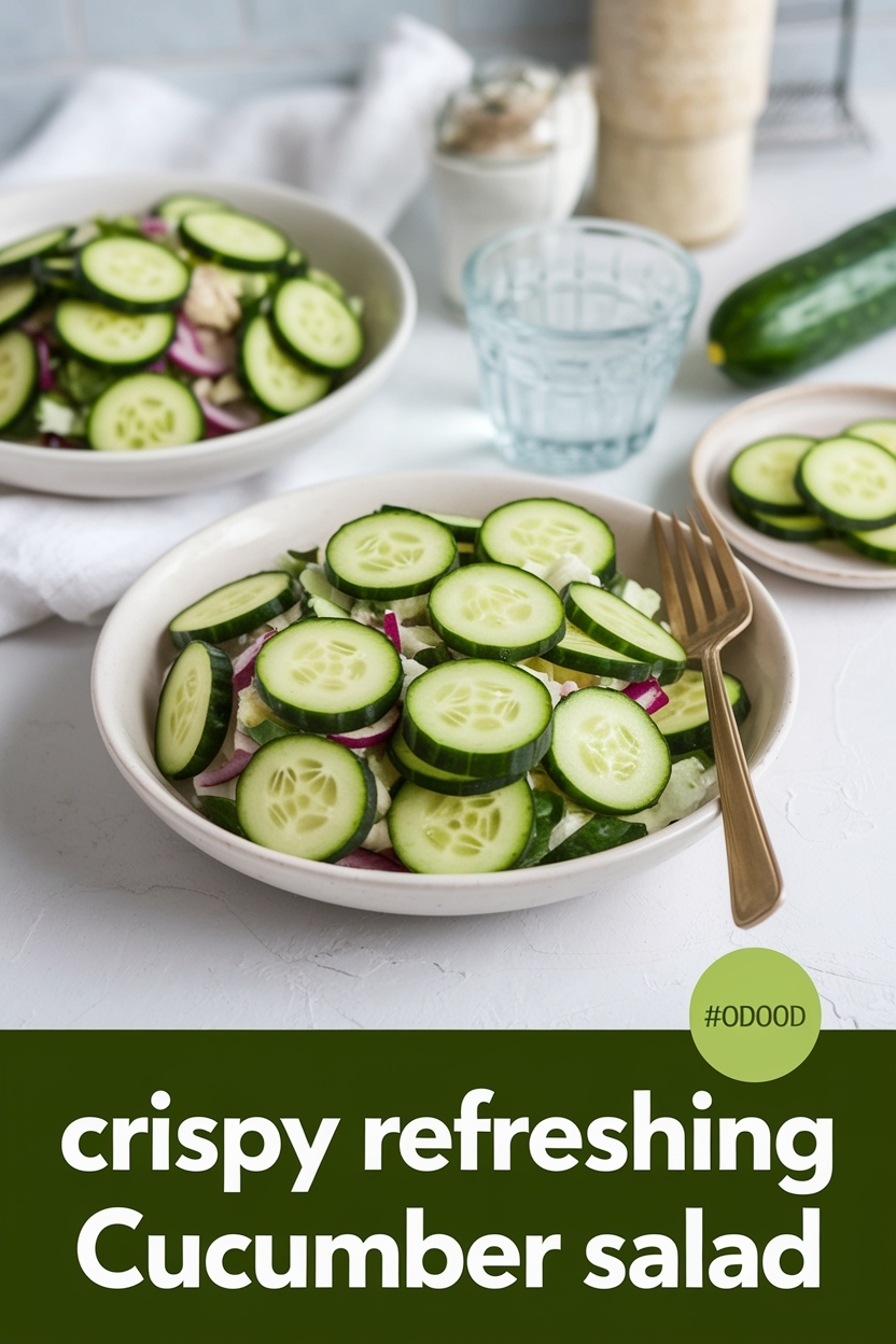 refreshing cucumber salad - Extra Photo