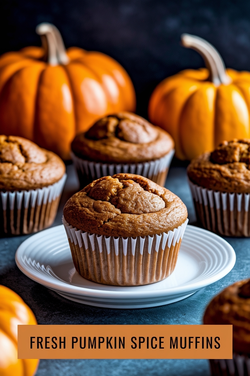 pumpkin spice muffins - Extra Photo