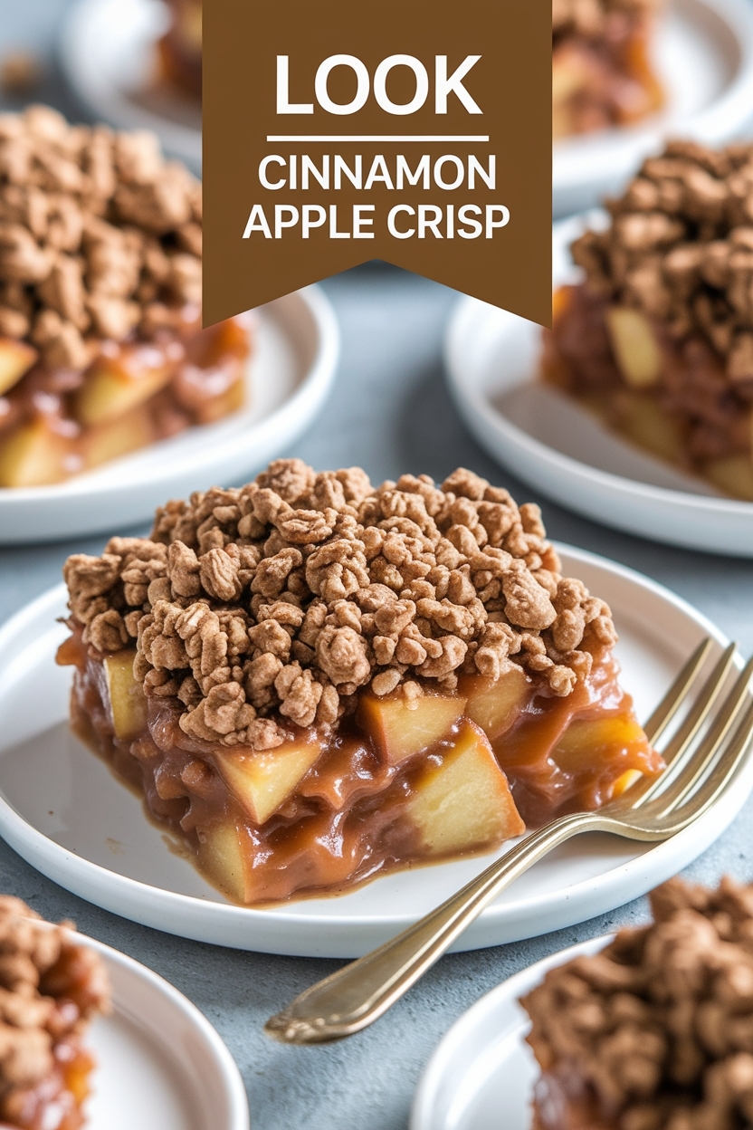 cinnamon apple crisp