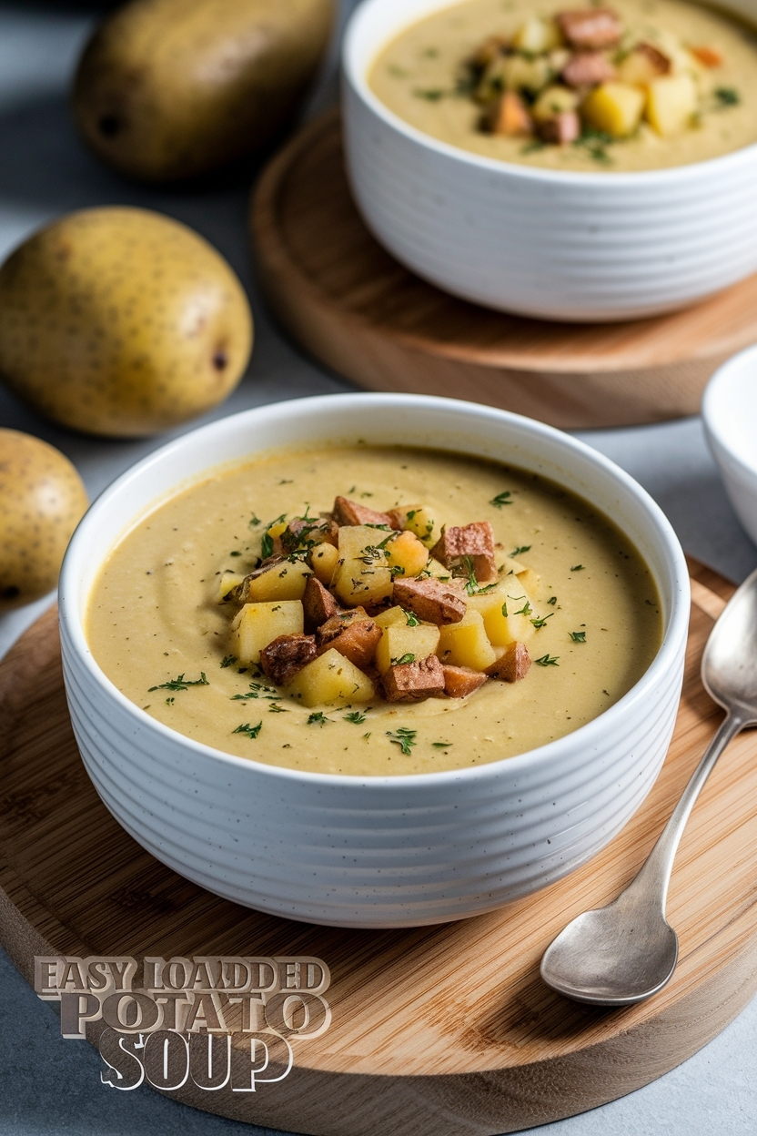 loaded potato soup - Extra Photo