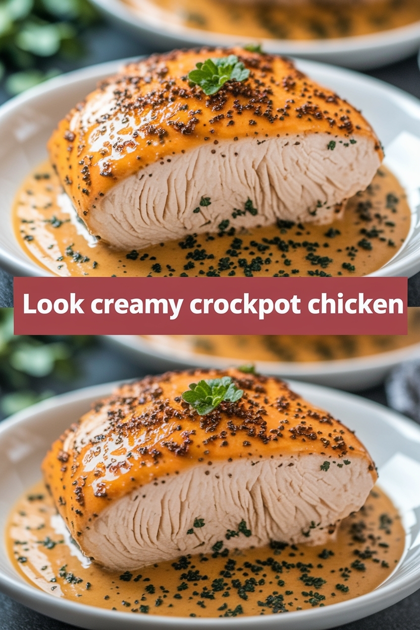 creamy crockpot chicken