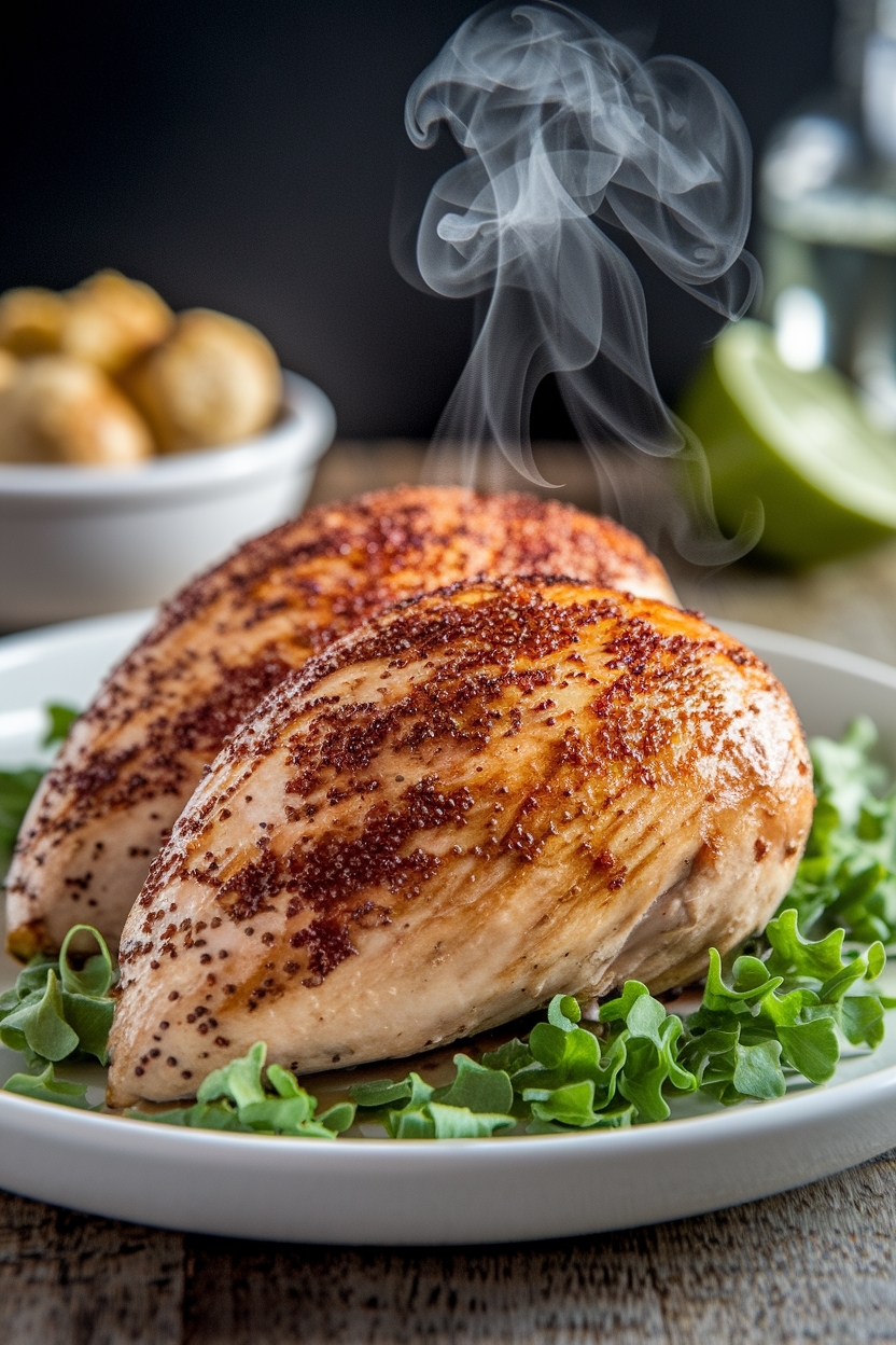 juicy baked chicken breast