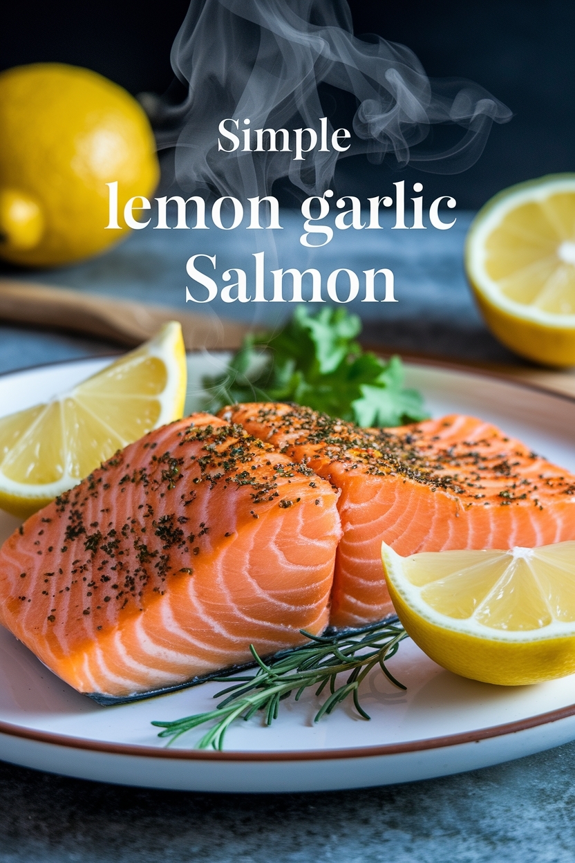 lemon garlic salmon