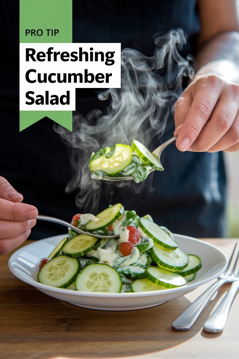 refreshing cucumber salad