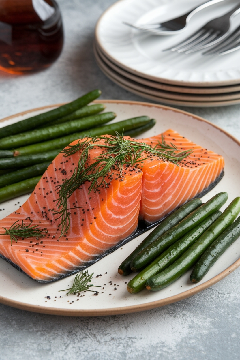 salmon dinner ideas closeup