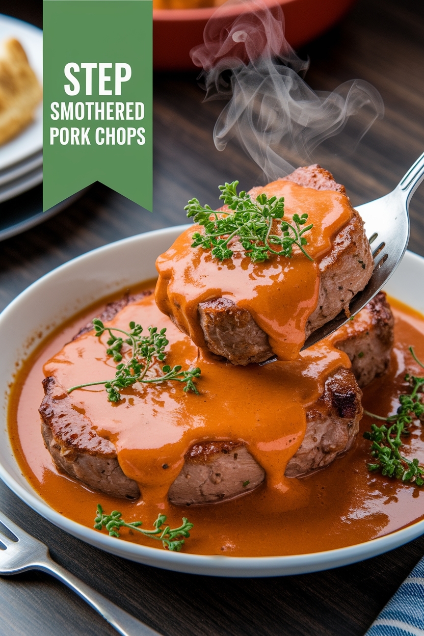 smothered pork chops