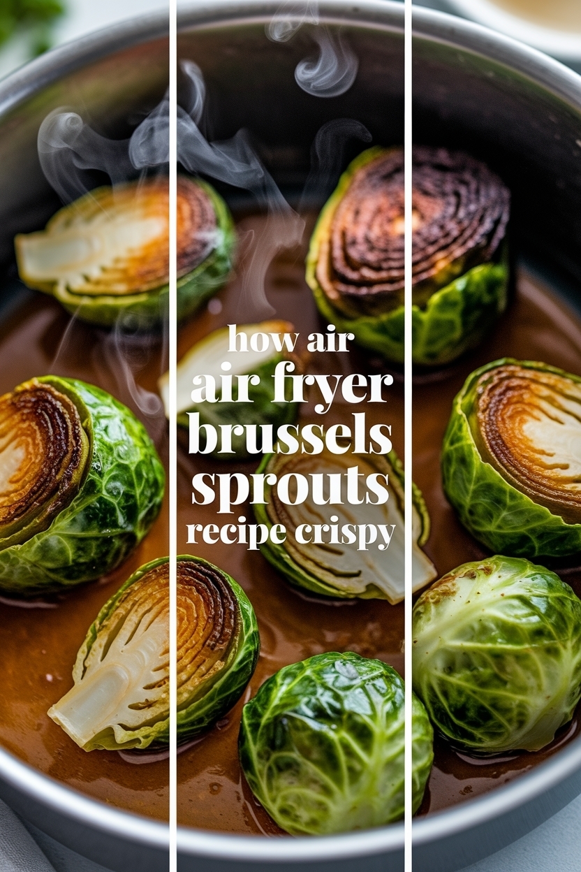 air fryer brussels sprouts recipe crispy