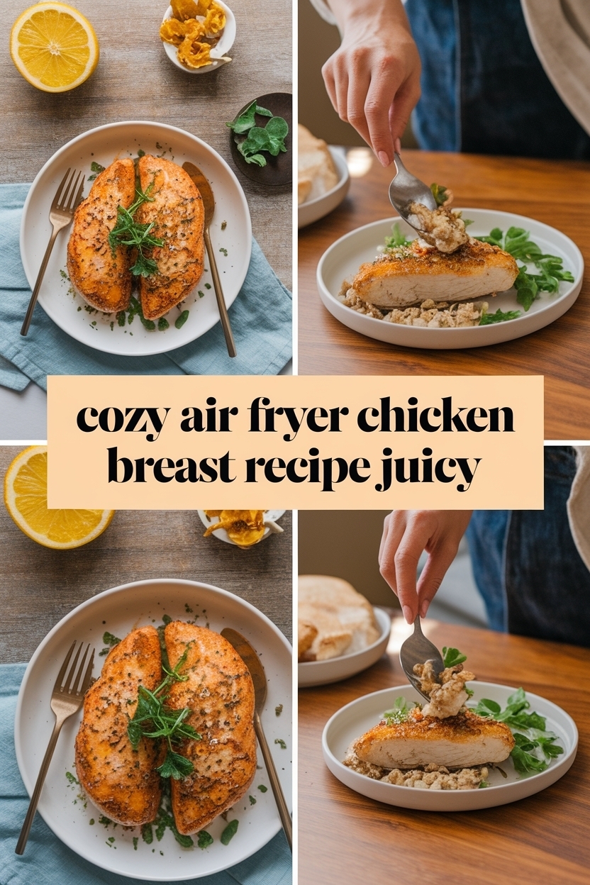 air fryer chicken breast recipe juicy