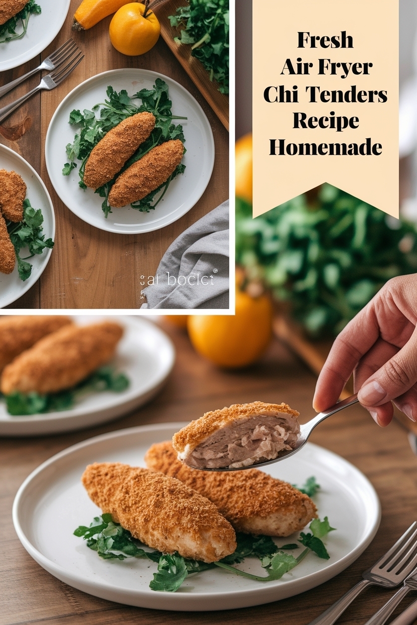 air fryer chicken tenders recipe homemade