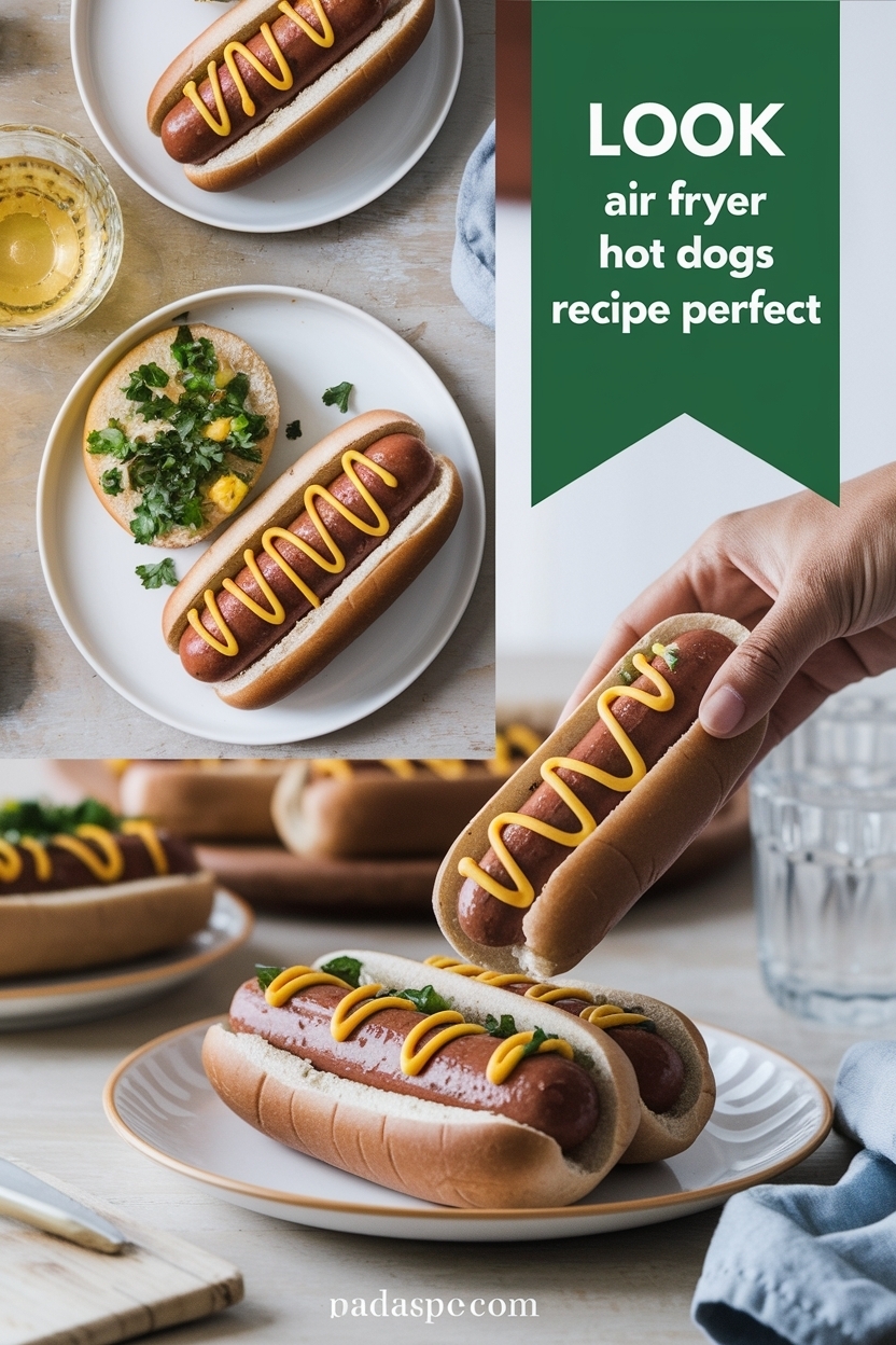 air fryer hot dogs recipe perfect