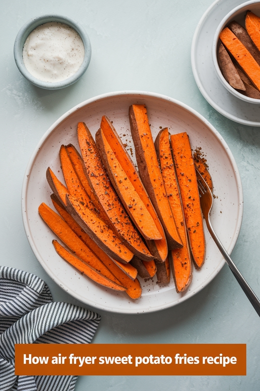 air fryer sweet potato fries recipe