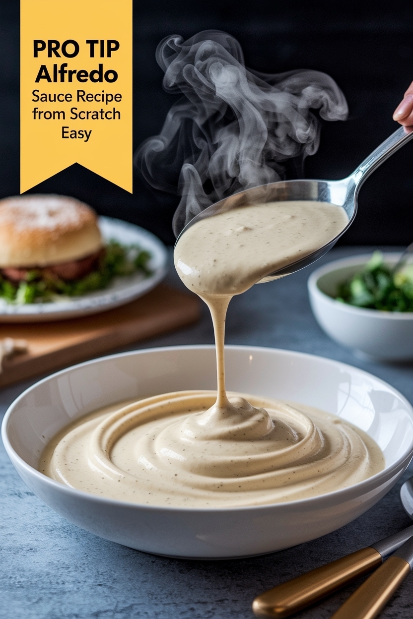 alfredo sauce recipe from scratch easy