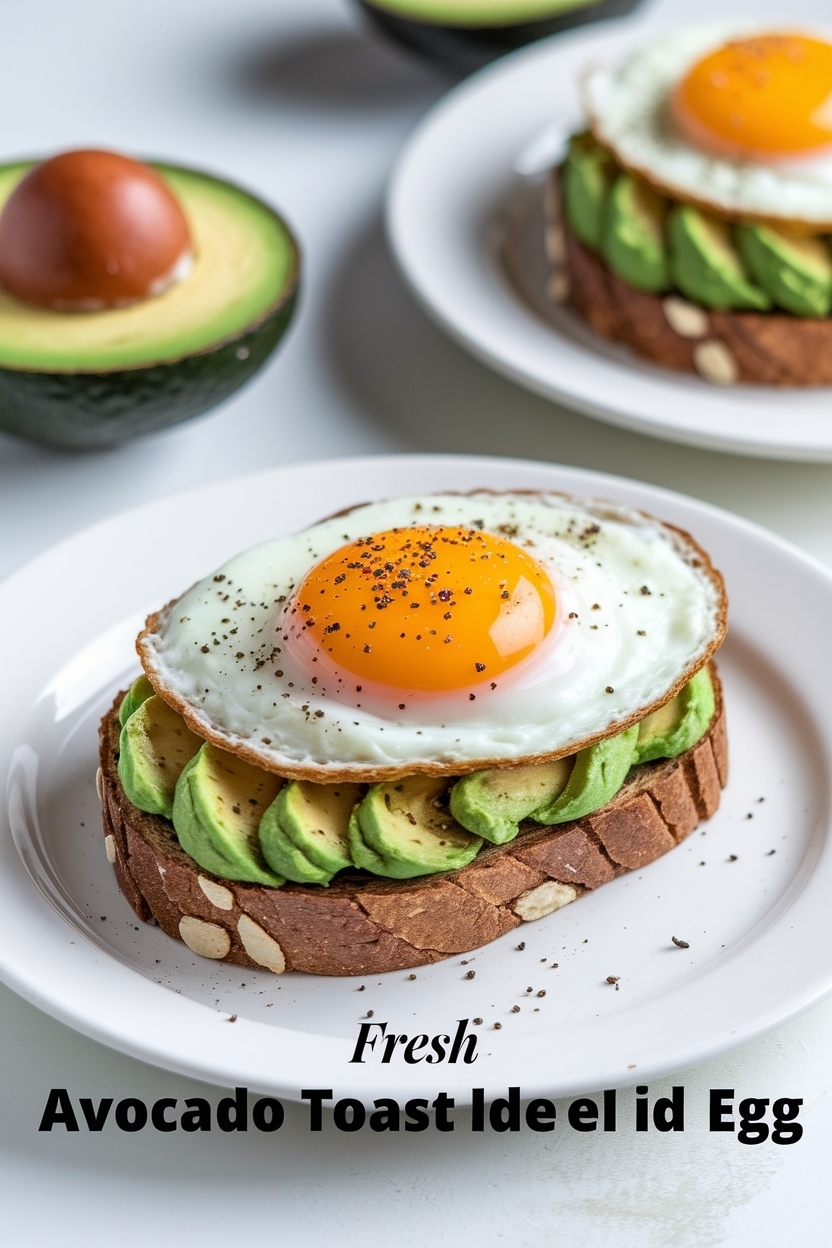 avocado toast ideas with egg
