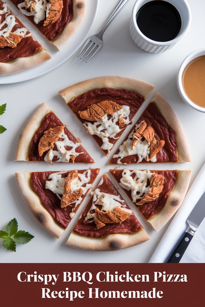 bbq chicken pizza recipe homemade
