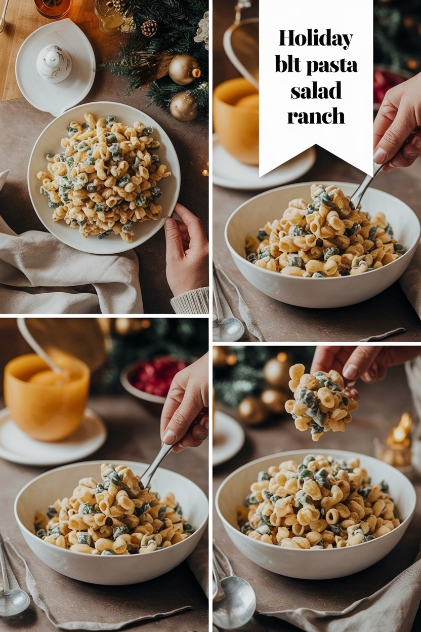 blt pasta salad ranch