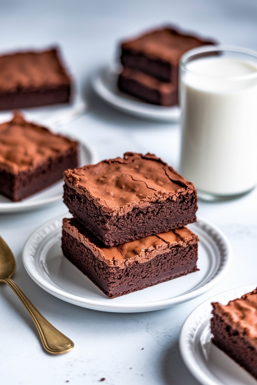 brownies recipe fudgy from scratch