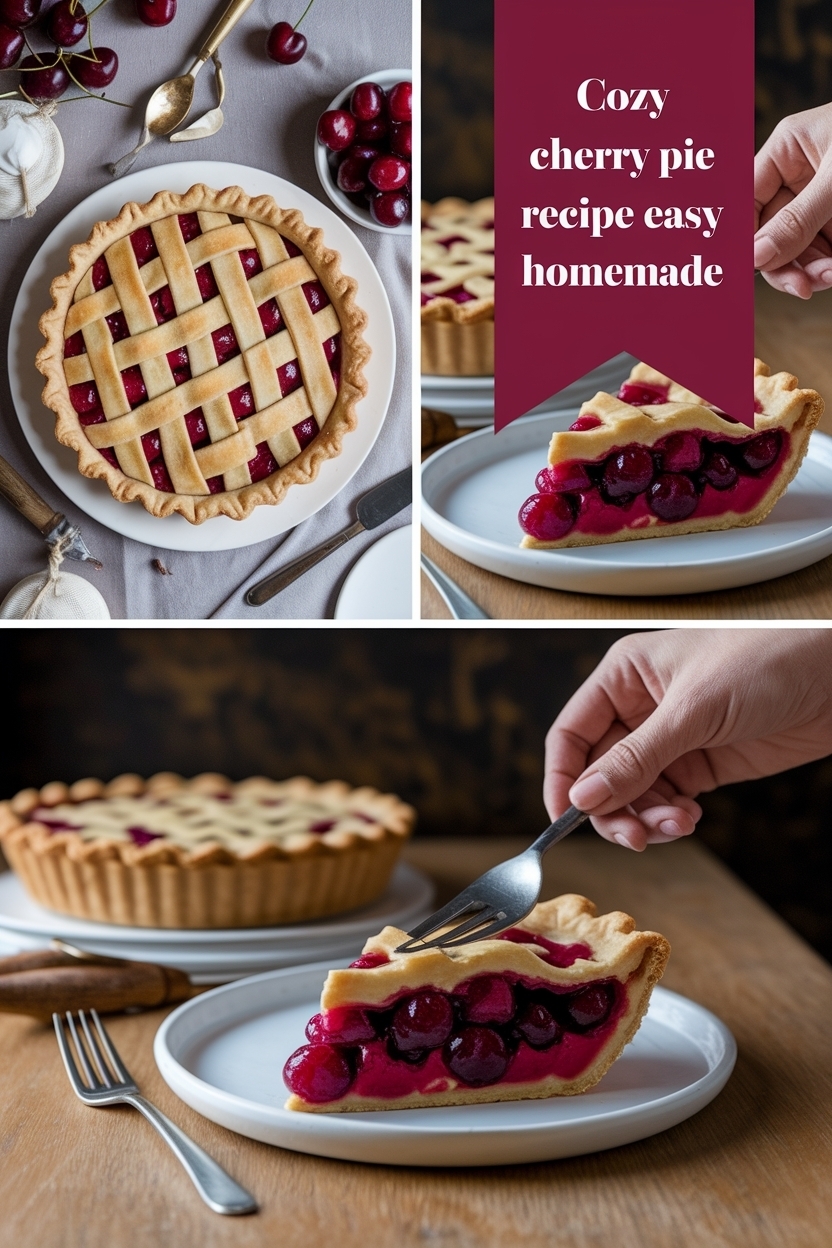 cherry pie recipe easy homemade
