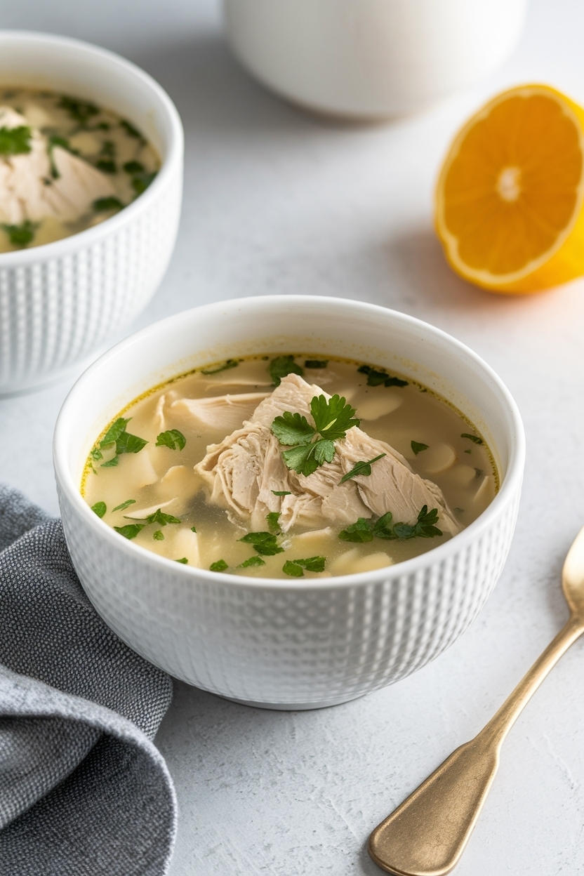 chicken soup recipe homemade healing
