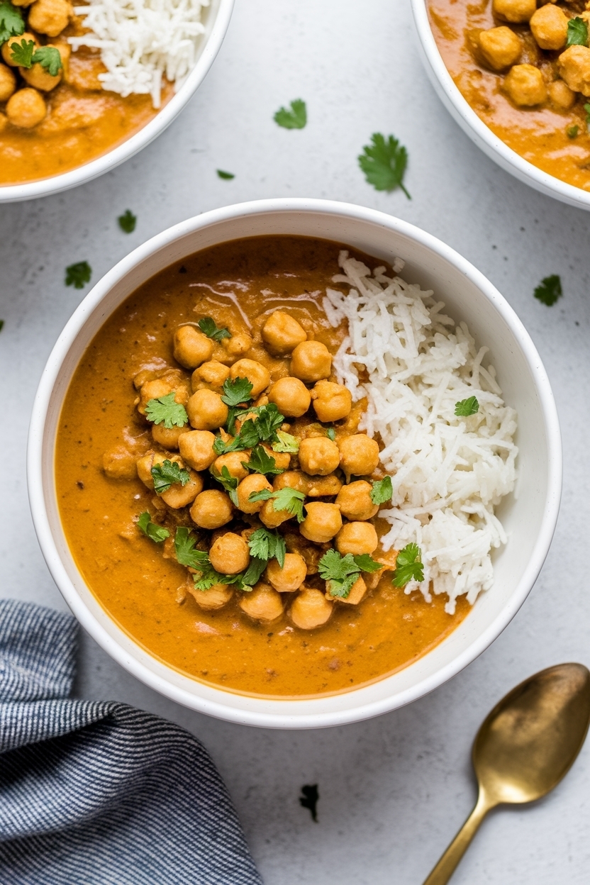 chickpea curry recipe easy vegan