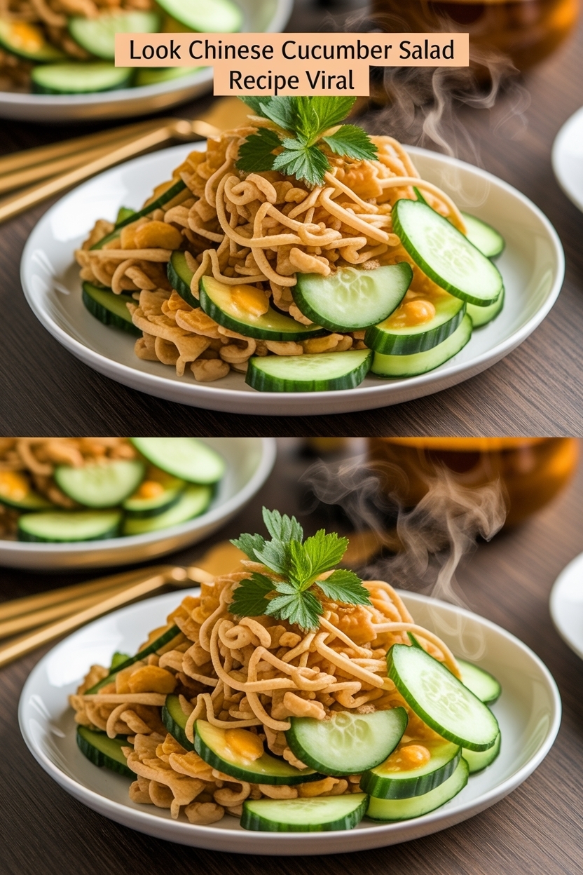 chinese cucumber salad recipe viral