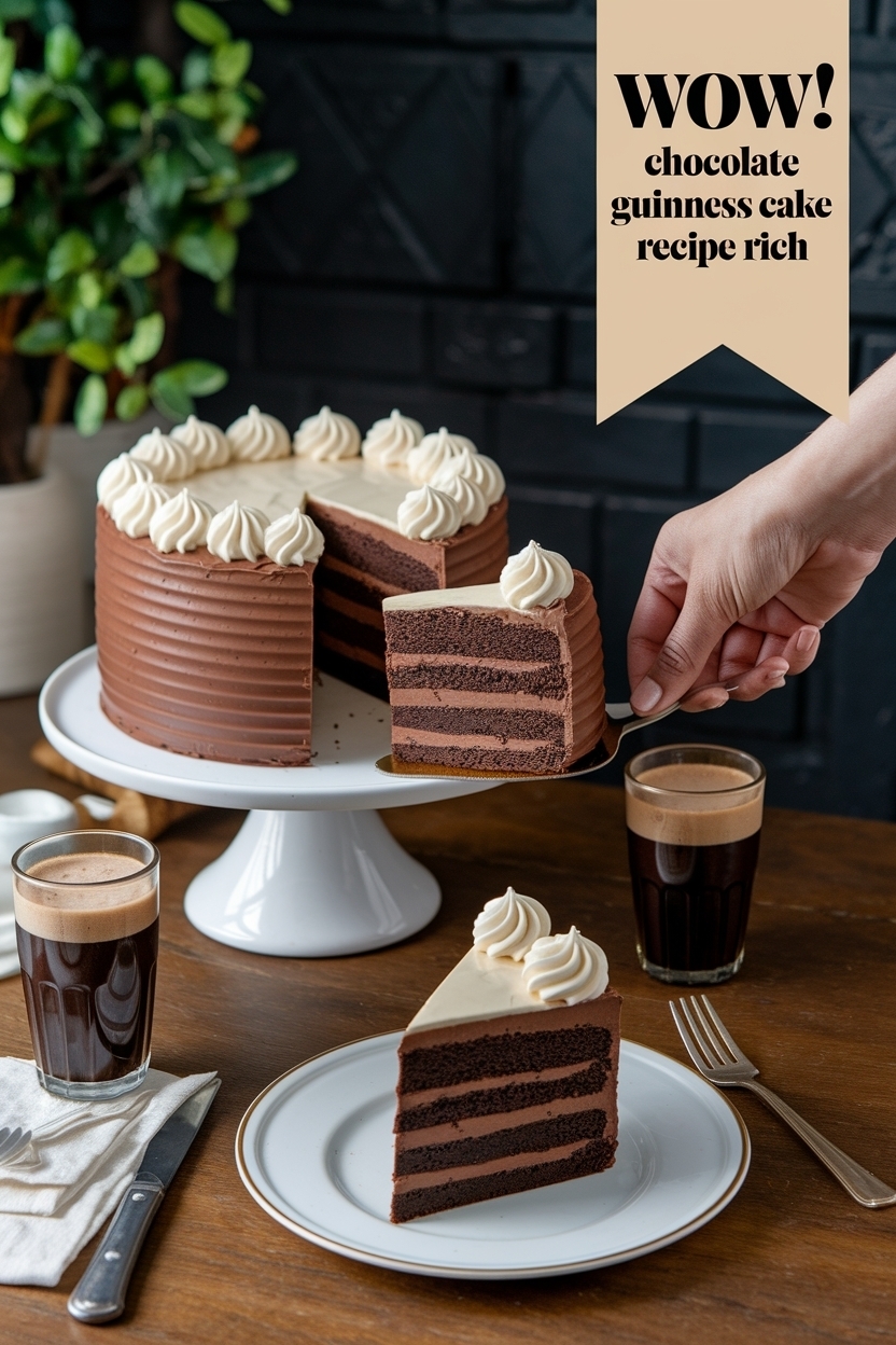 chocolate guinness cake recipe rich