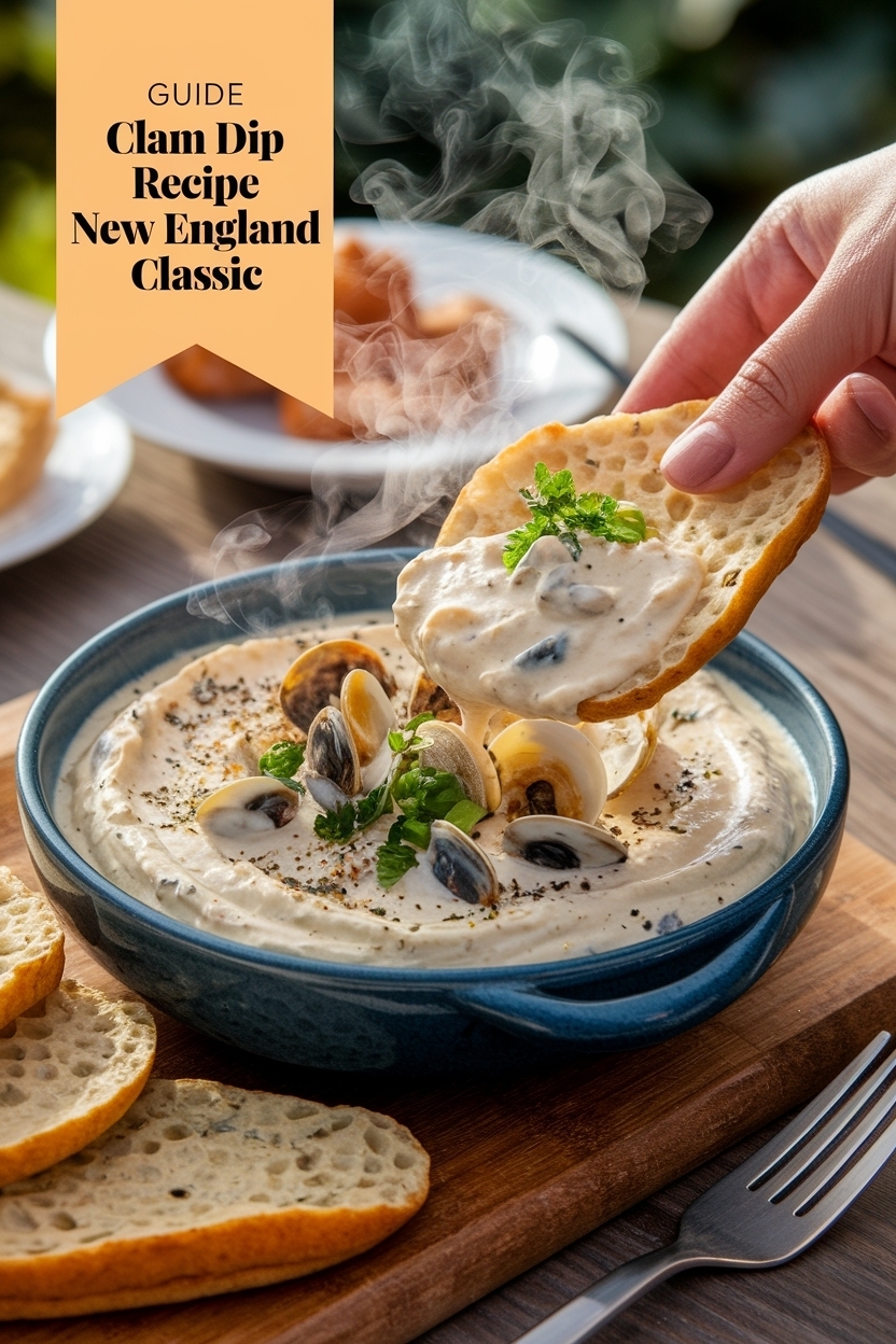 clam dip recipe new england classic