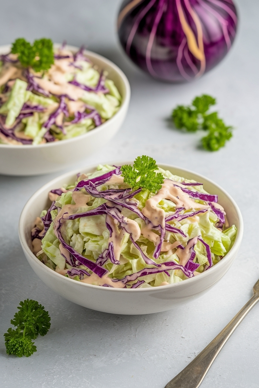 coleslaw for 50 creamy dressing
